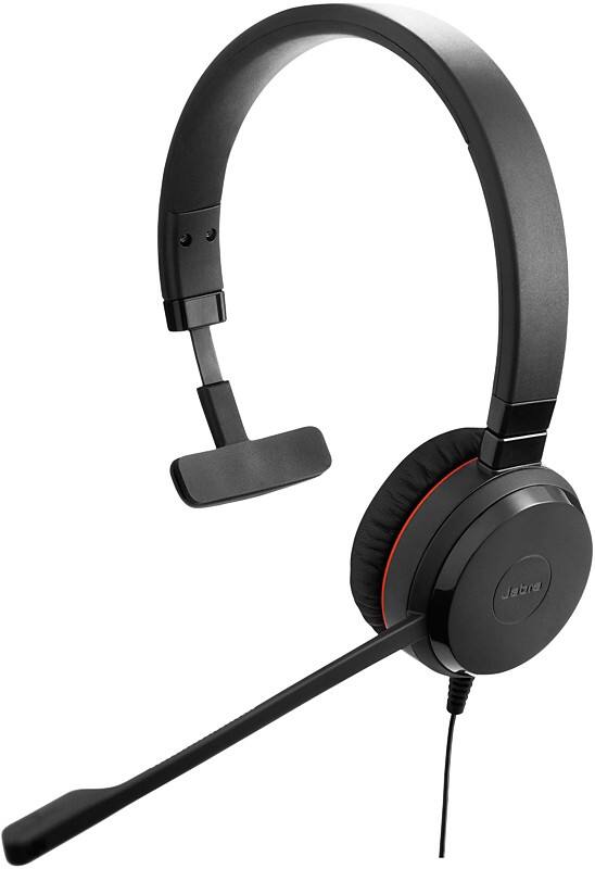 Jabra Evolve 30 II UC Mono Kabelgebundenes Headset Schwarz