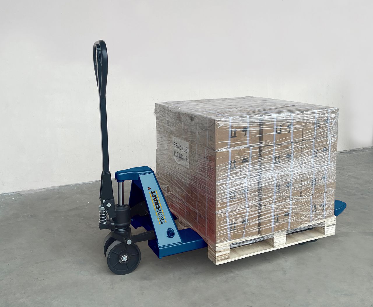 Kraft Werkzeuge Paletten Hubwagen 2,5T - blau