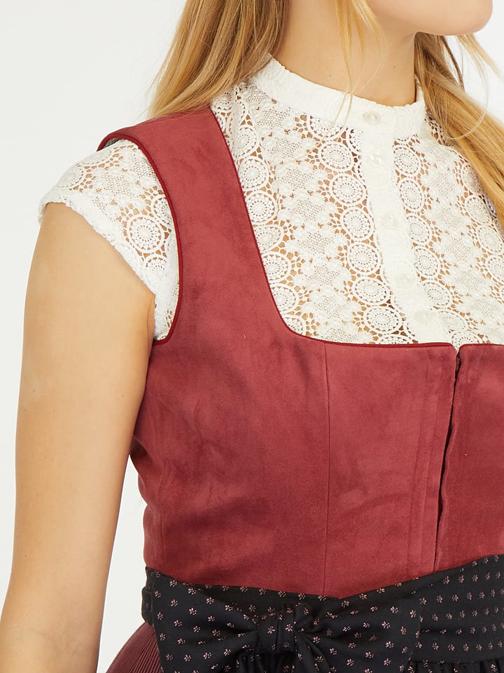 LIMBERRY Dirndl in Rot/ Schwarz günstig kaufen