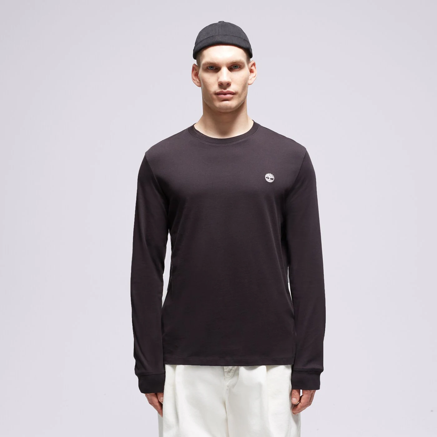 TIMBERLAND T-SHIRT LS DUNSTAN RIVER JERSEY CREW TEE SLIM Schwarz
