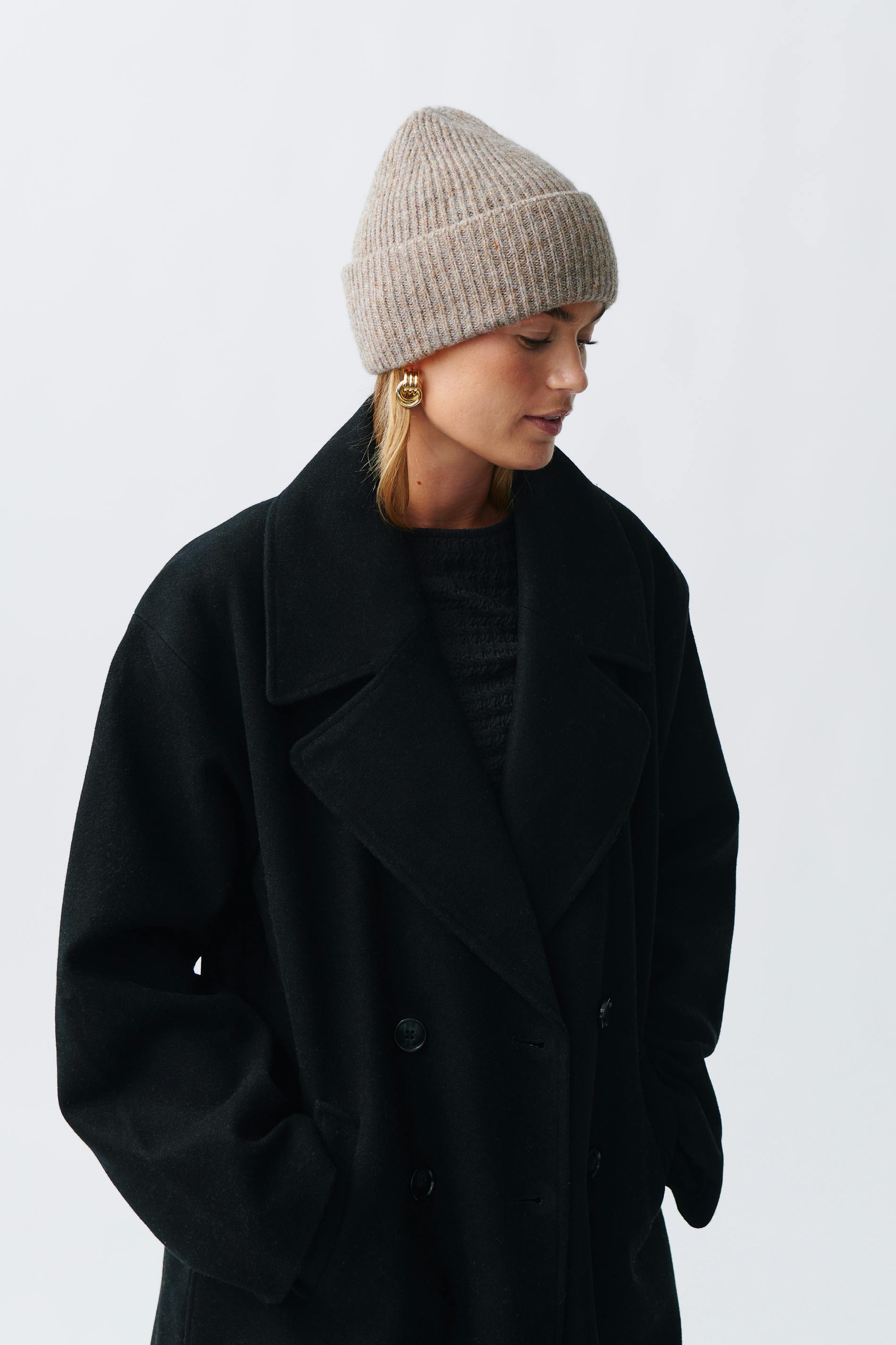 Rib beanie