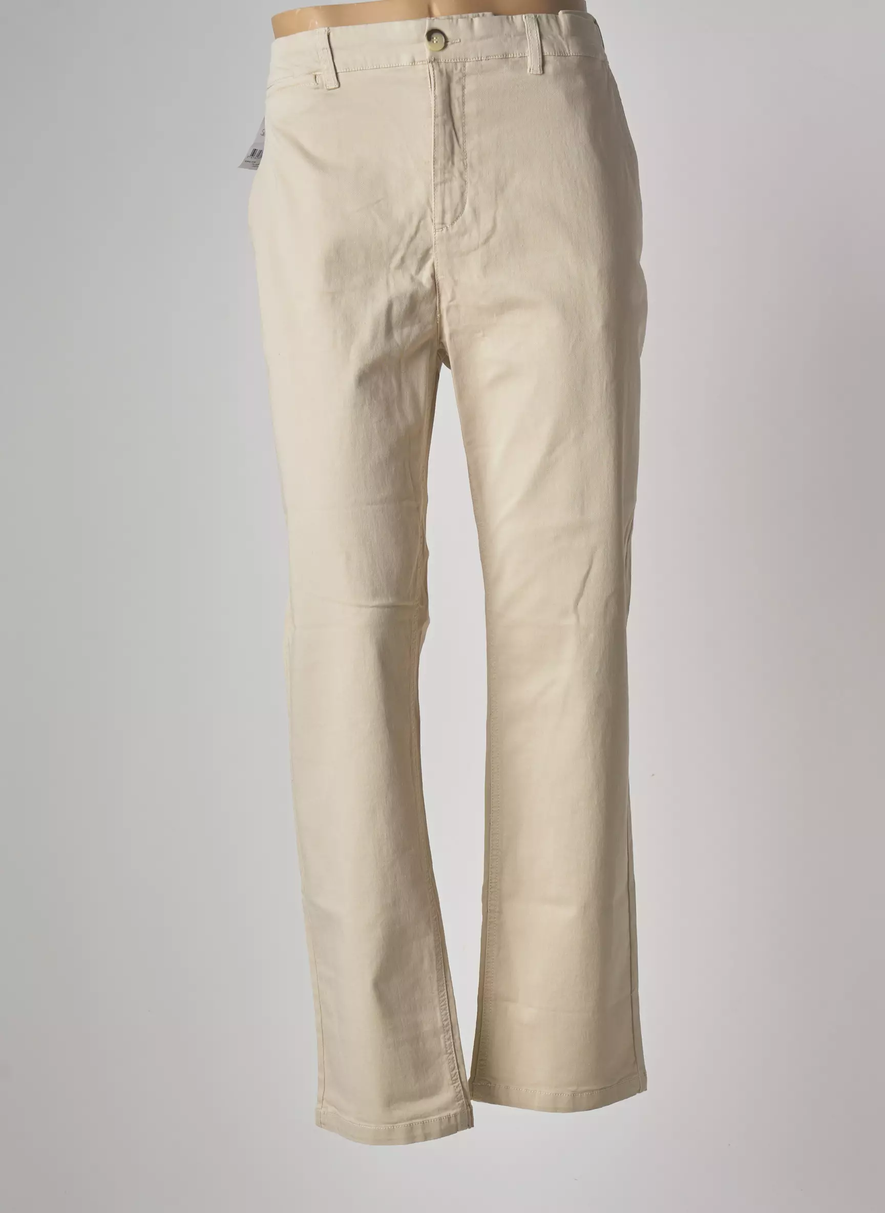 Damart Pantalons Chino Homme couleur beige