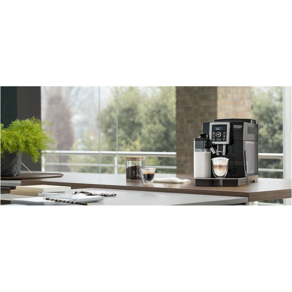 De'Longhi Kaffeemaschine mit Mahlwerk ECAM 23.466 B Espresso-/Kaffeevollautomat schwarz