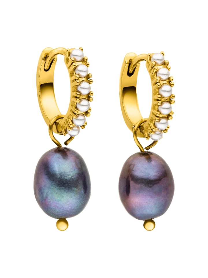 PURELEI Ohrringe Pearly in Gold günstig kaufen onesize