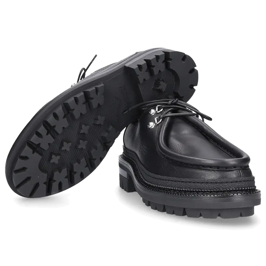 Dsquared2 - Schnürschuhe HENRY Kalbsleder - schwarz