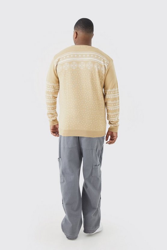 Plus Weihnachts-Pullover