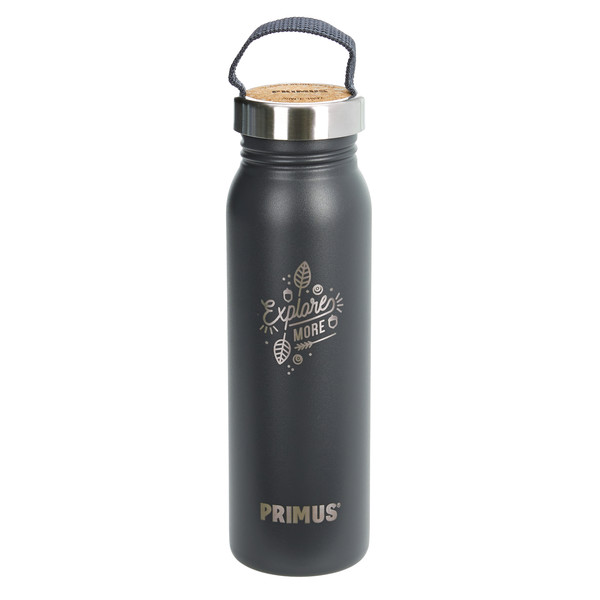 KLUNKEN BOTTLE 0.7 L FALL GRAPHITE - Trinkflasche