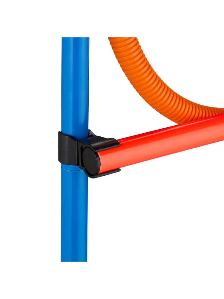 relaxdays 76-tlg. Agility Set in Blau/ Orange günstig kaufen onesize