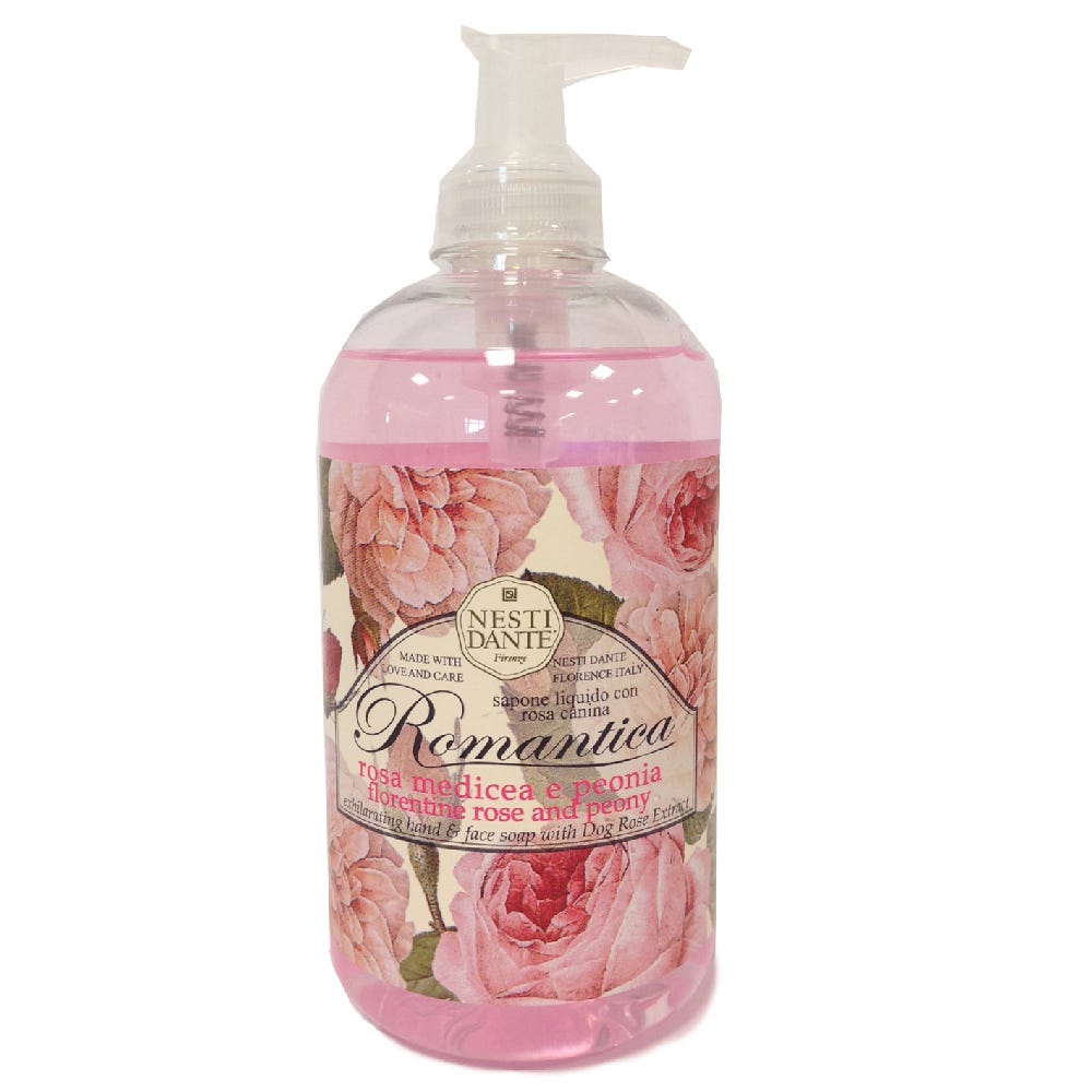 Nesti Dante Romantica Rose & Peony Liquid Soap 500 ml