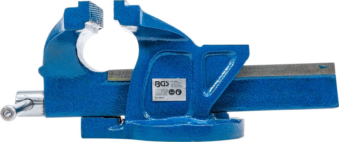 Μέγγενη BGS 58270 Σιαγόνες σύσφιξης 150 mm