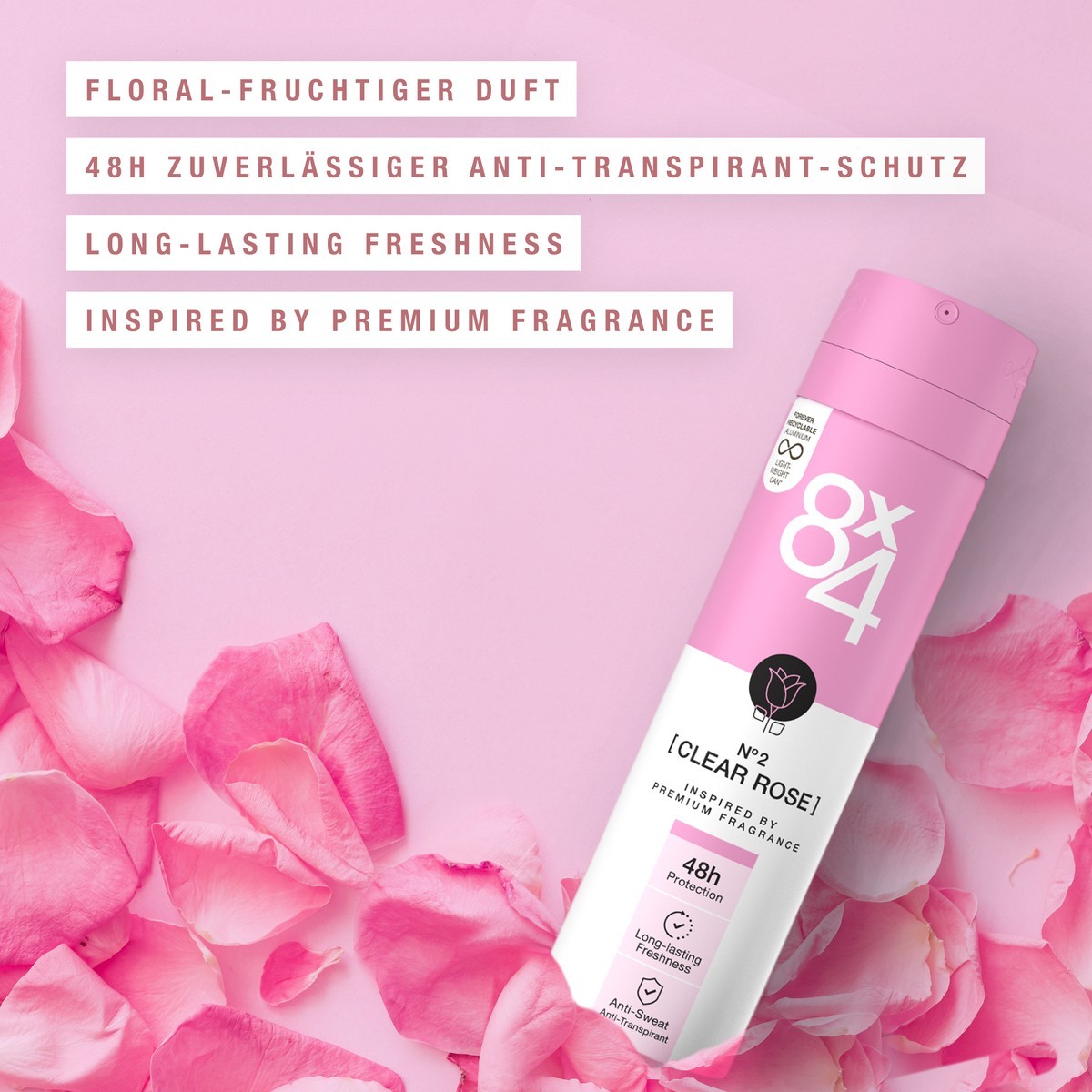 Spray No.2 Clear Rose