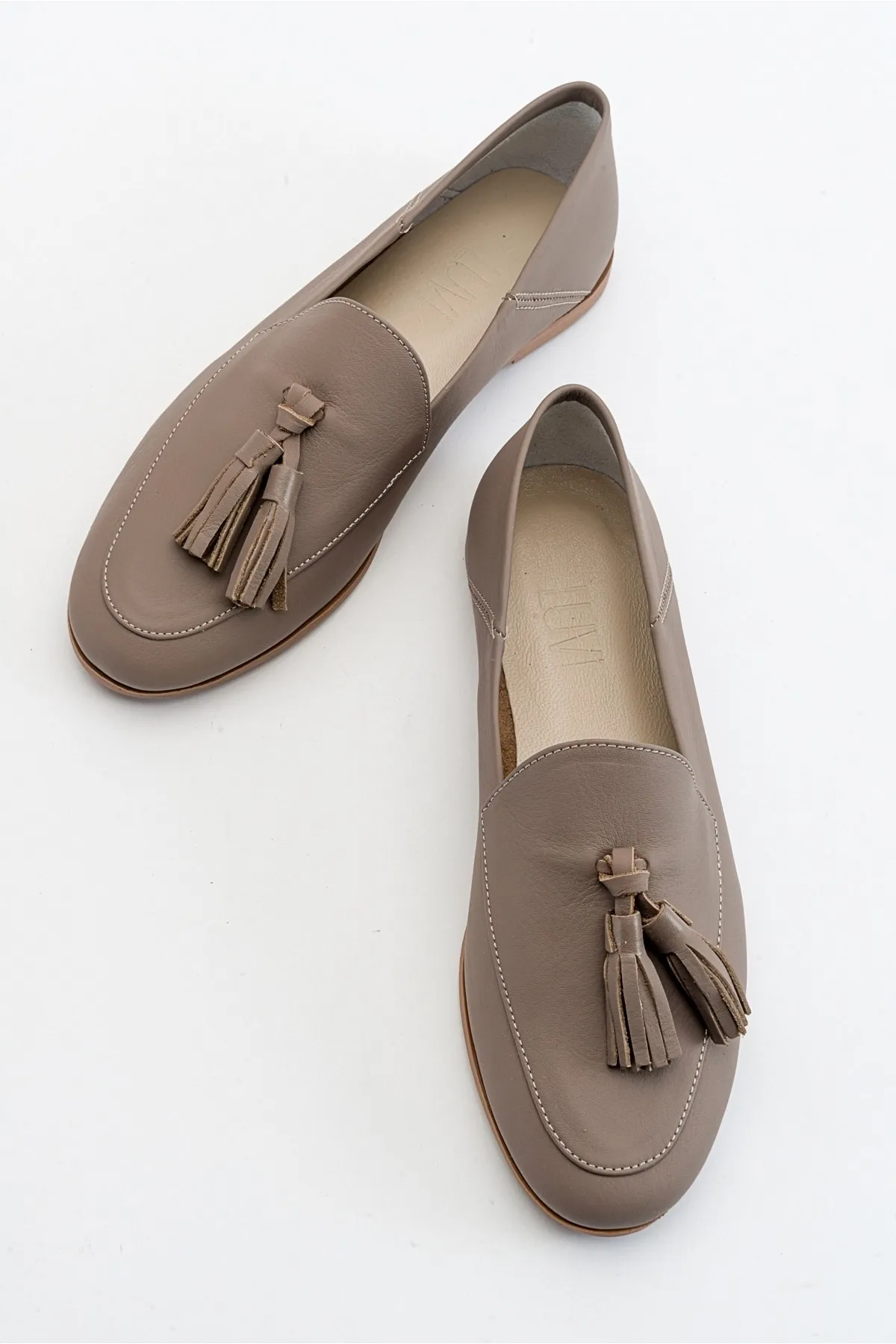 LuviShoes  F04 Stone Skin Echtlederschuhe