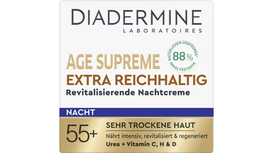 DIADERMINE Age Supreme Nachtpflege Extra Reichhaltig 50 ml