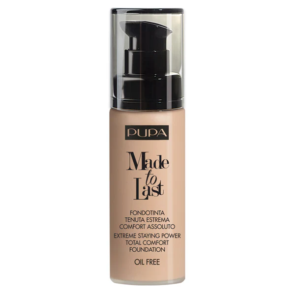 Veido makiažo pagrindas „Made To Last Extreme Hold Foundation SPF10“ – skystas makiažo pagrindas