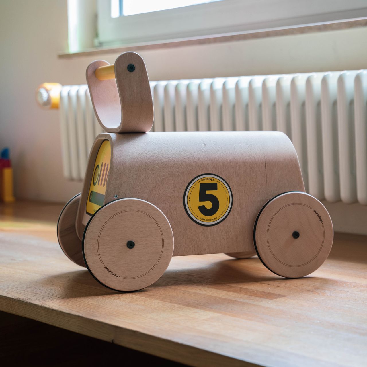 Aspira Home Aspira Rutschauto aus Holz 05