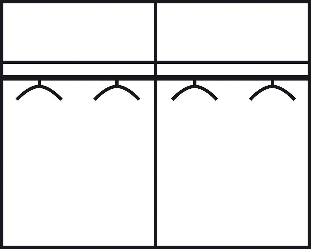 rauch Schlafzimmer-Set Rubi, (Set, 4-St), mit Schrank, Bett 180x200 cm und 2 Nachttischen