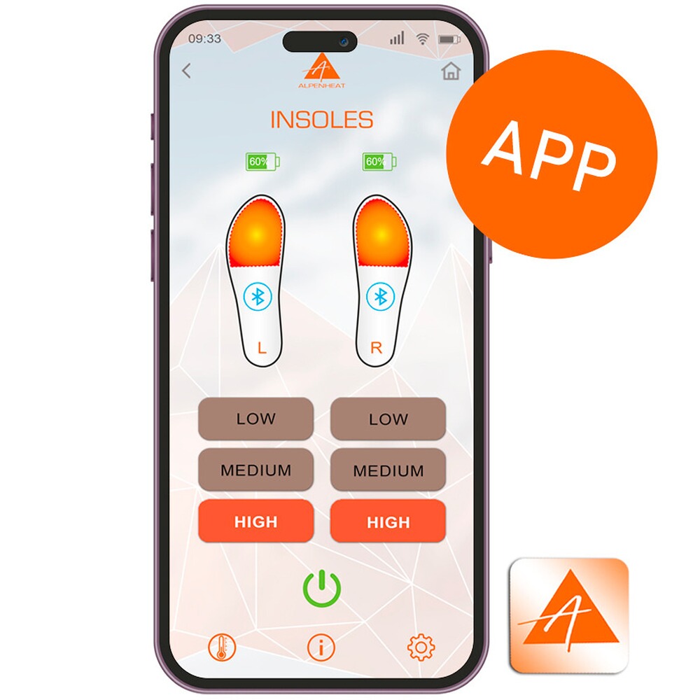 Alpenheat Schuhheizung Wireless HotSole