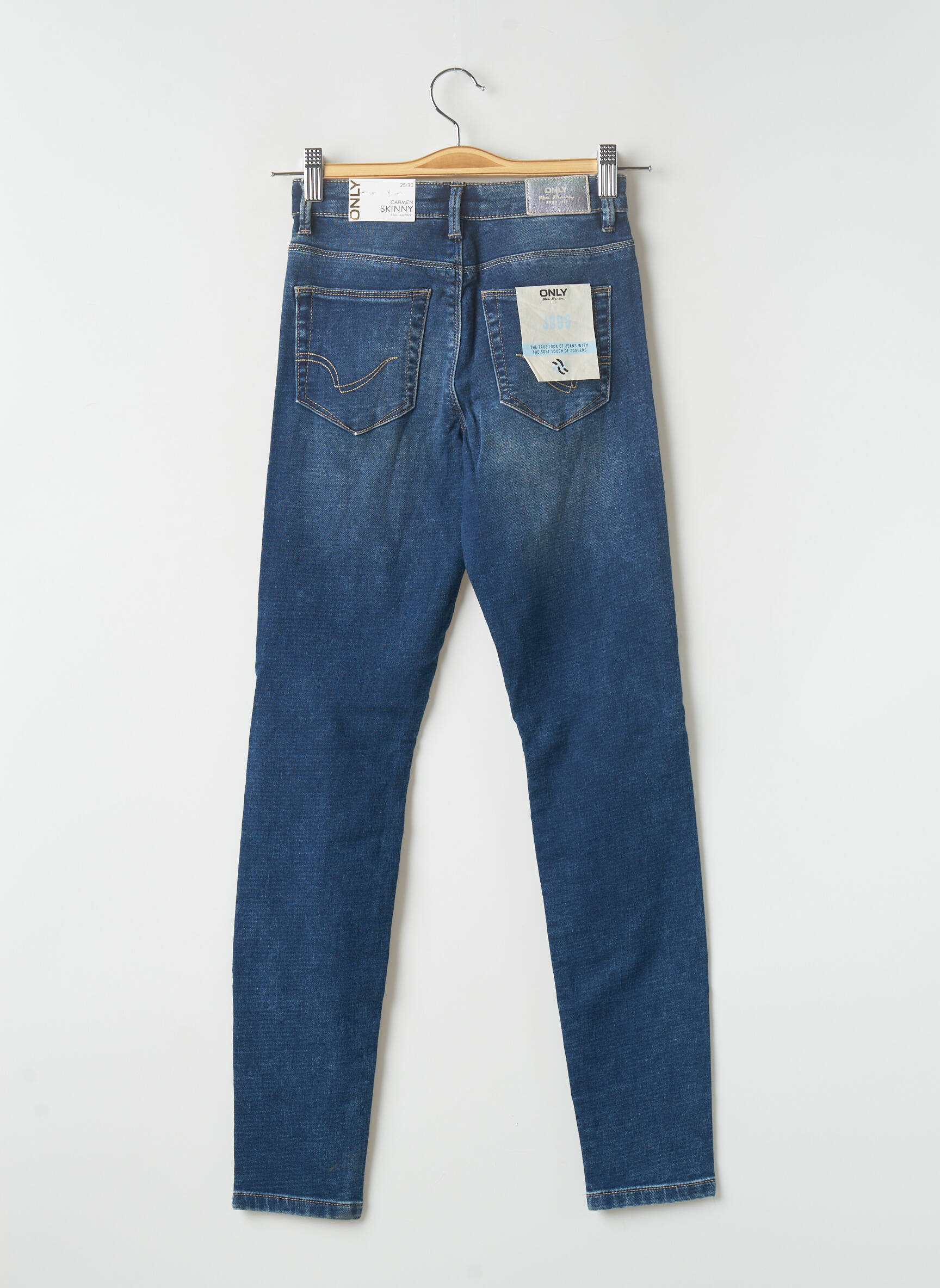 Only Jeans Skinny Femme couleur bleu