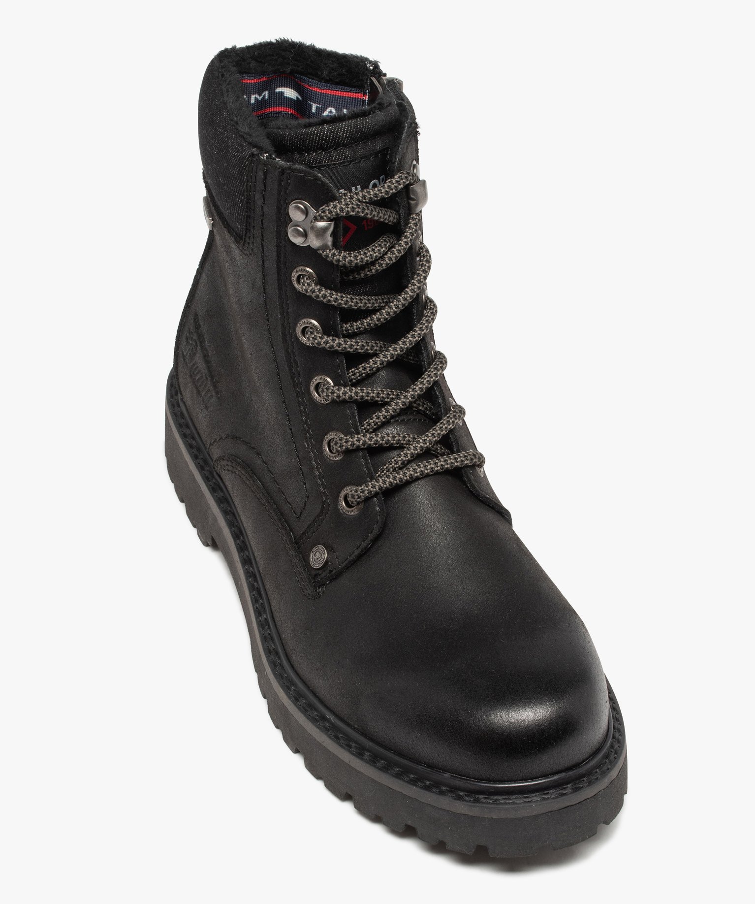 Boots homme unies à semelle crantée – Tom Tailor | GEMO