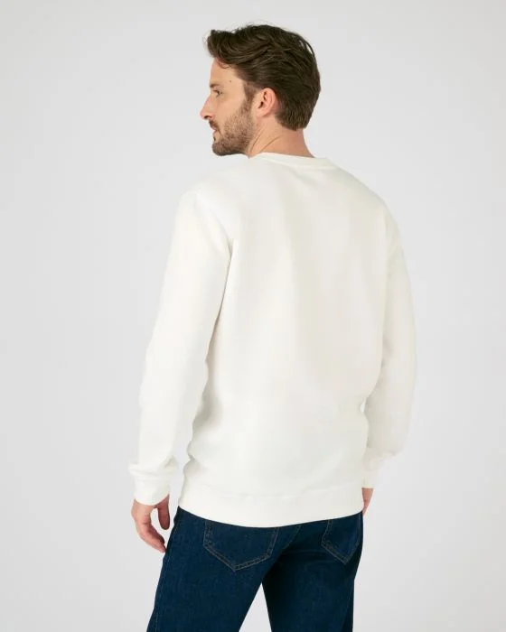 Sweat-shirt molletonné Thermolactyl à motif placé