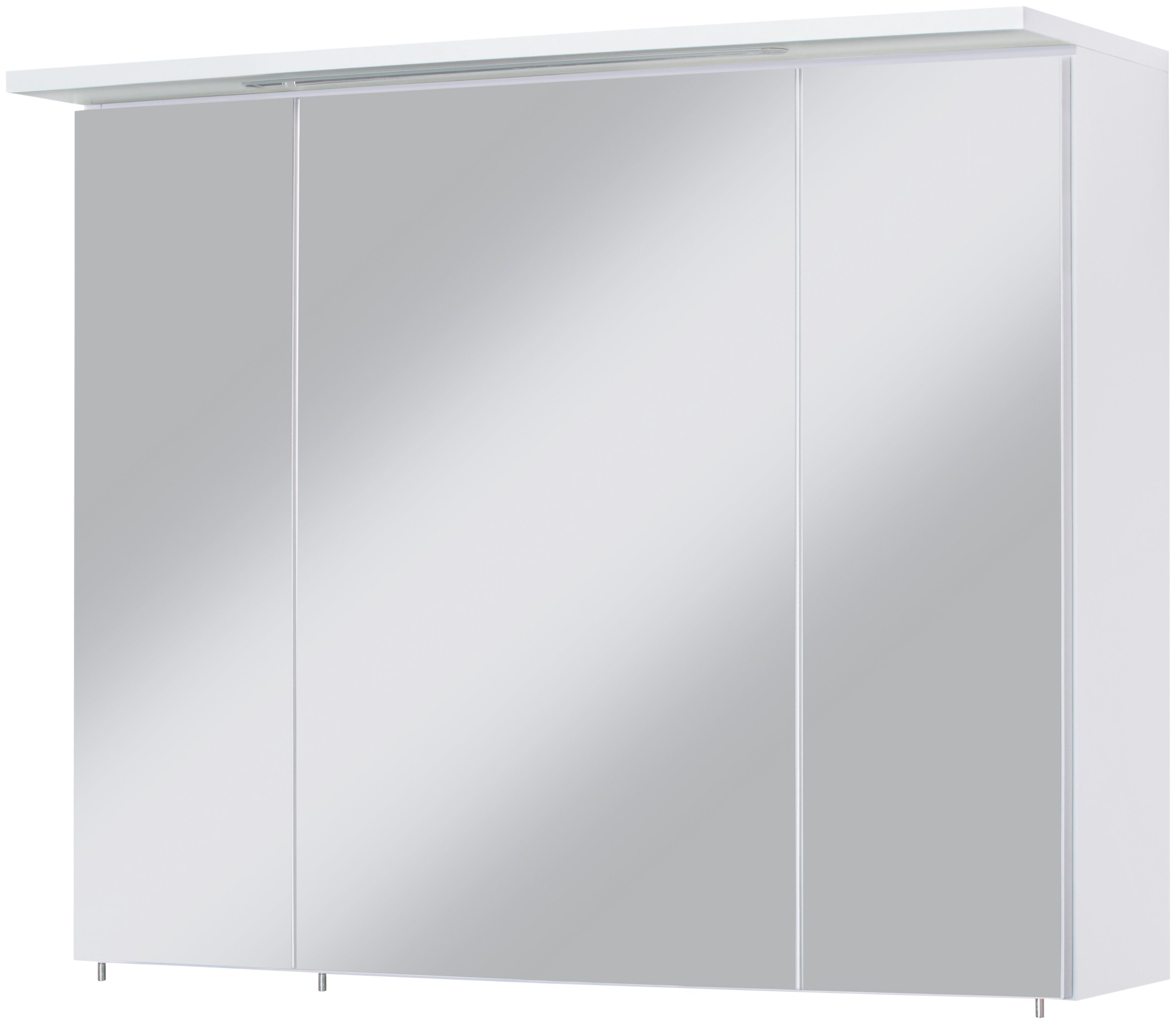 HELD MÖBEL Spiegelschrank Flex Breite 80 cm, mit 3D-Spiegeleffekt