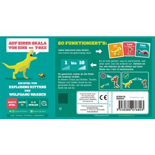 Auf einer Skala von 1 bis T-Rex (DE)