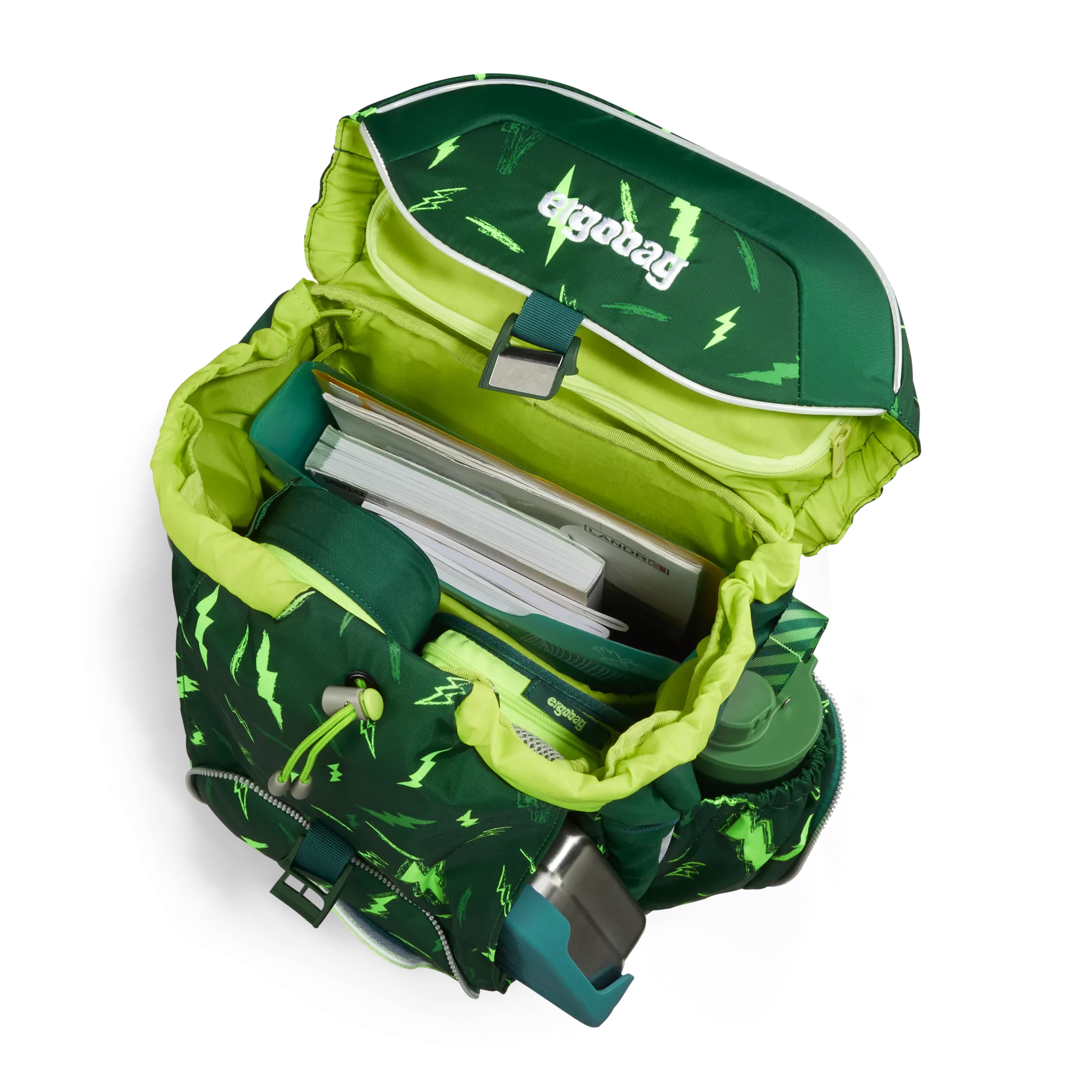ergobag Maxi Schulrucksack-Set Bärtastisch