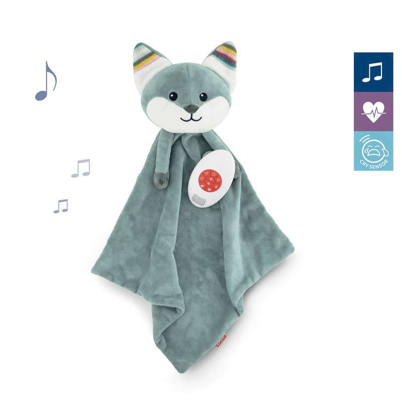 Doudou veilleuse Félix le renard Zazu