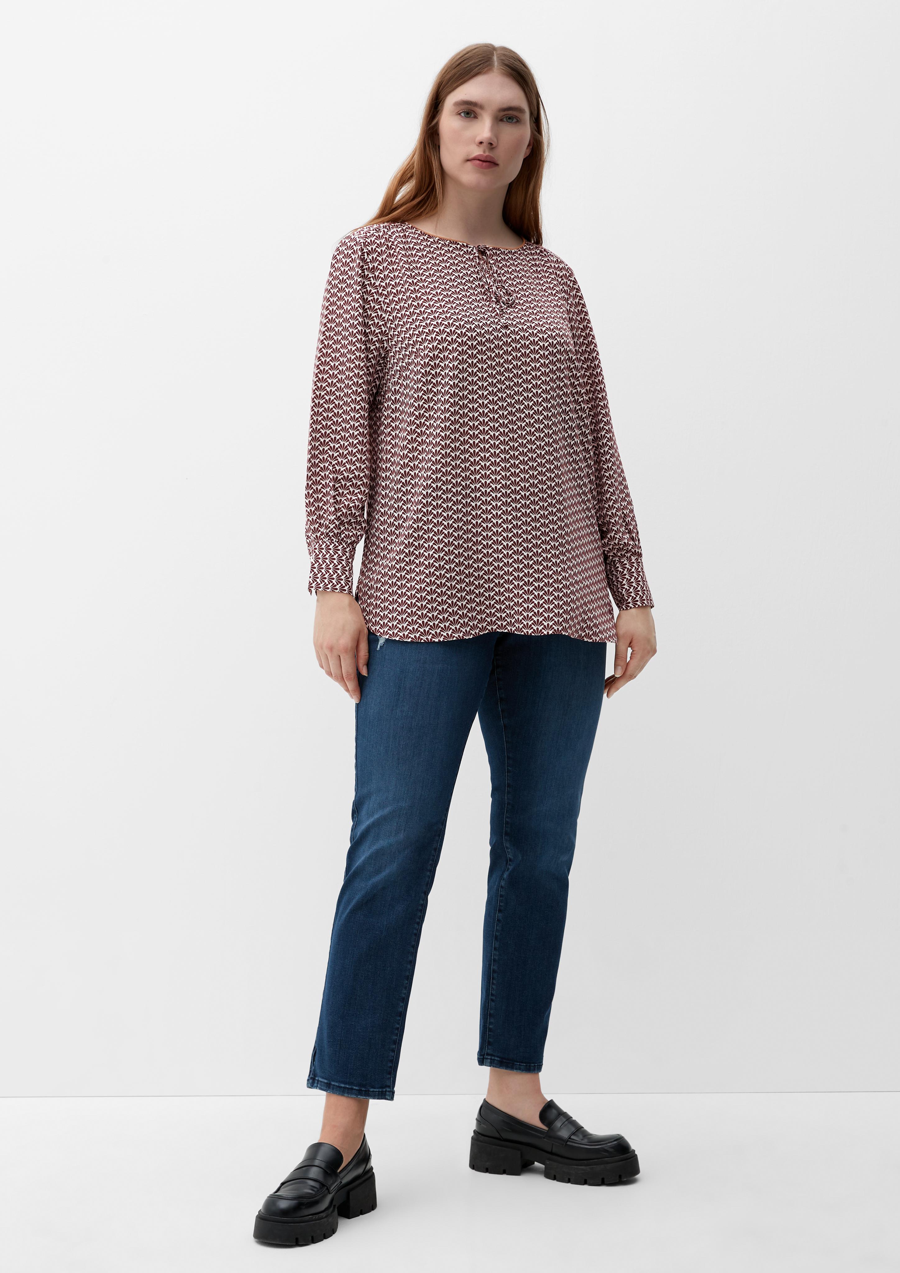 Bluse mit Allover-Muster  2121168-02A0