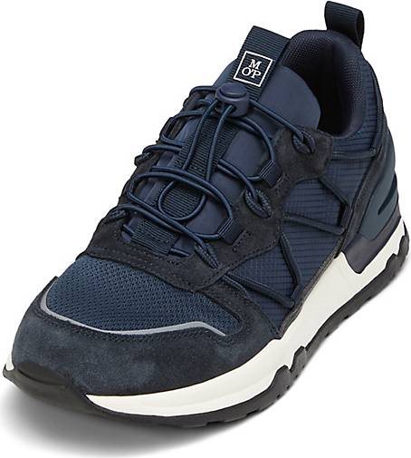 Marc O'Polo Sneaker aus abwechslungsreichem Material-Mix