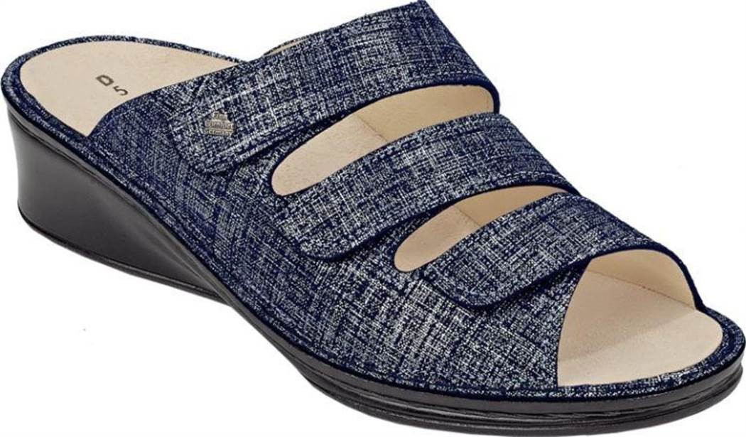 FINN COMFORT Pantoletten blau 02665-538297