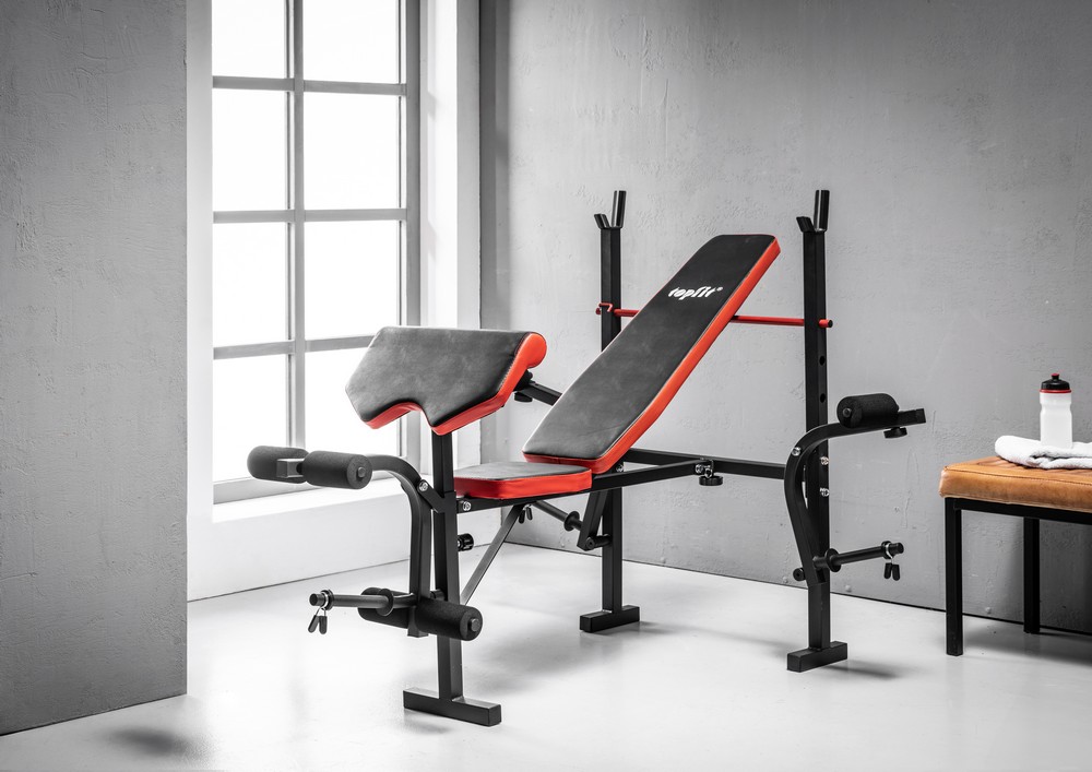TOPFIT Verstellbare Multifunktion Hantelbank Trainingsbank
