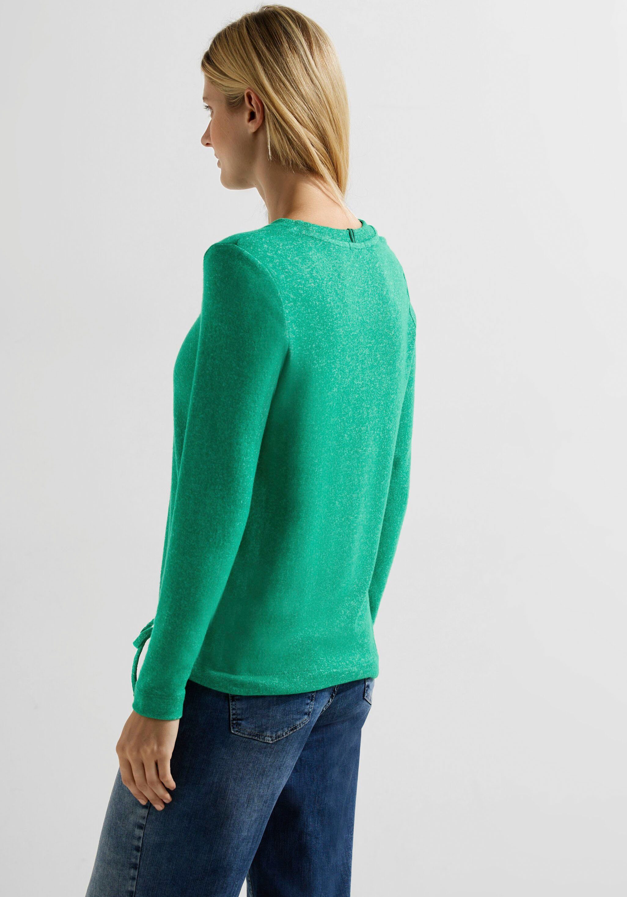 Cecil Sweater mit Tunnelzugband im Saum