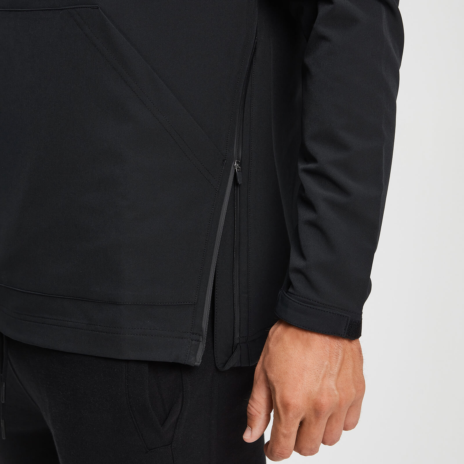 Anorak Essential pour hommes – Noir
