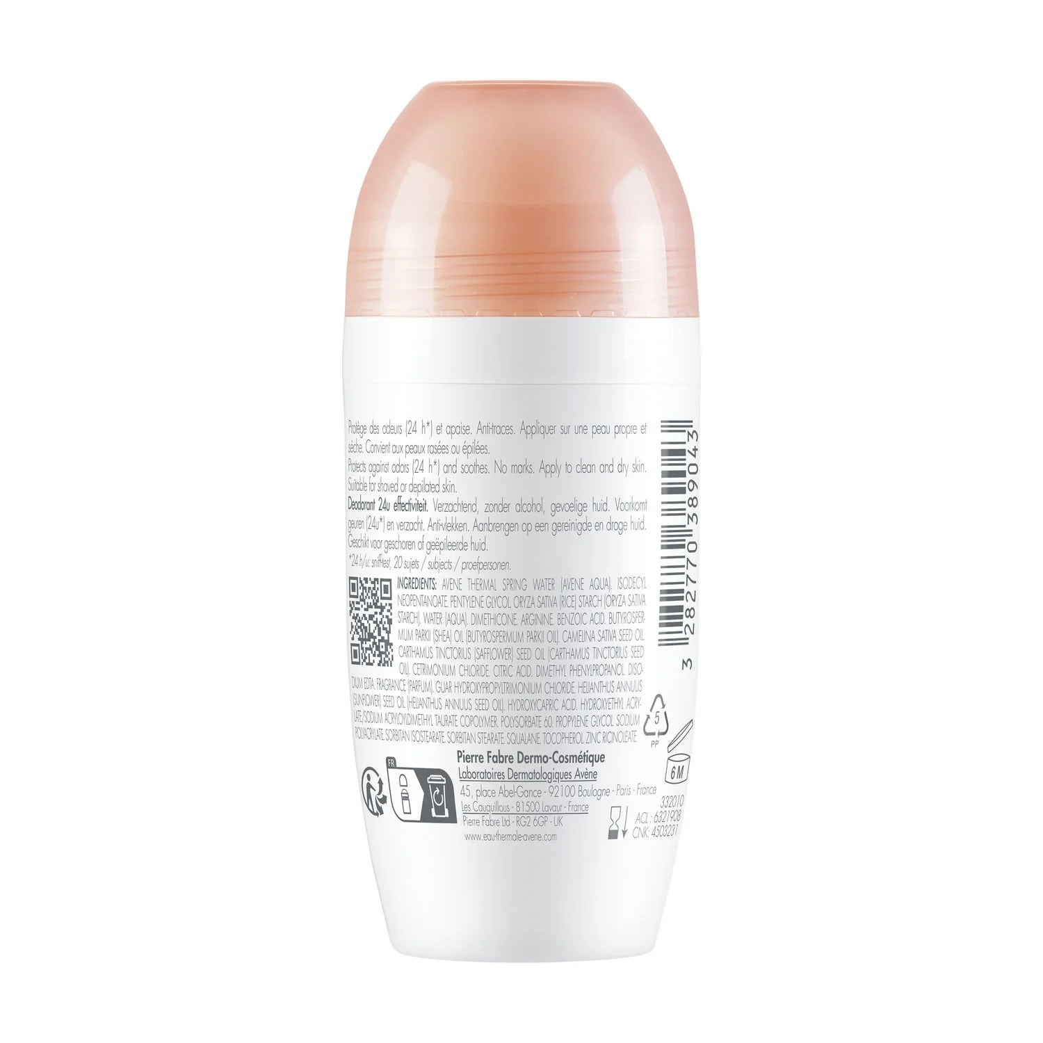 Kroppsdeodorant 24 timers effektivitet - Roll-on deodorant