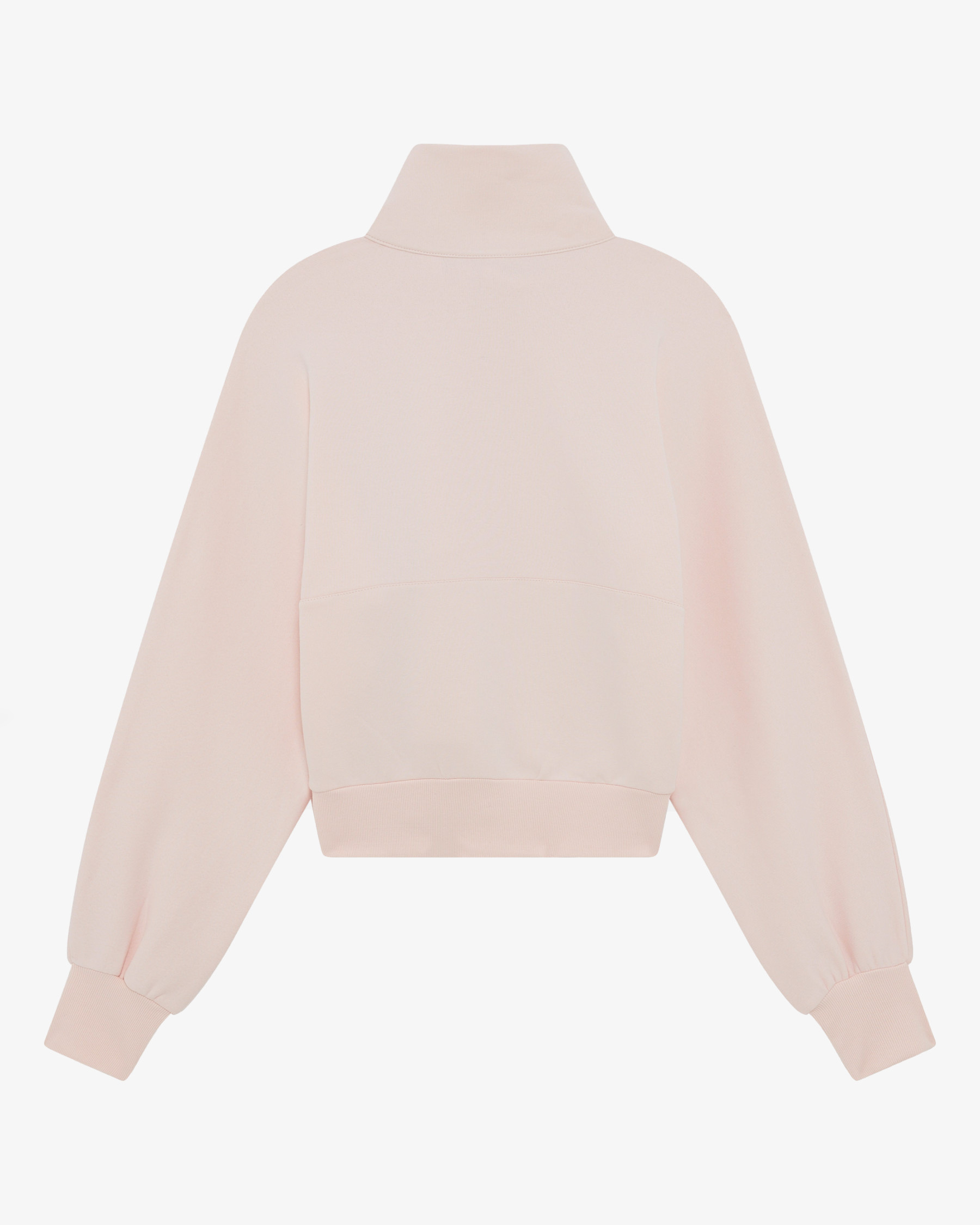 High-neck sweatshirt