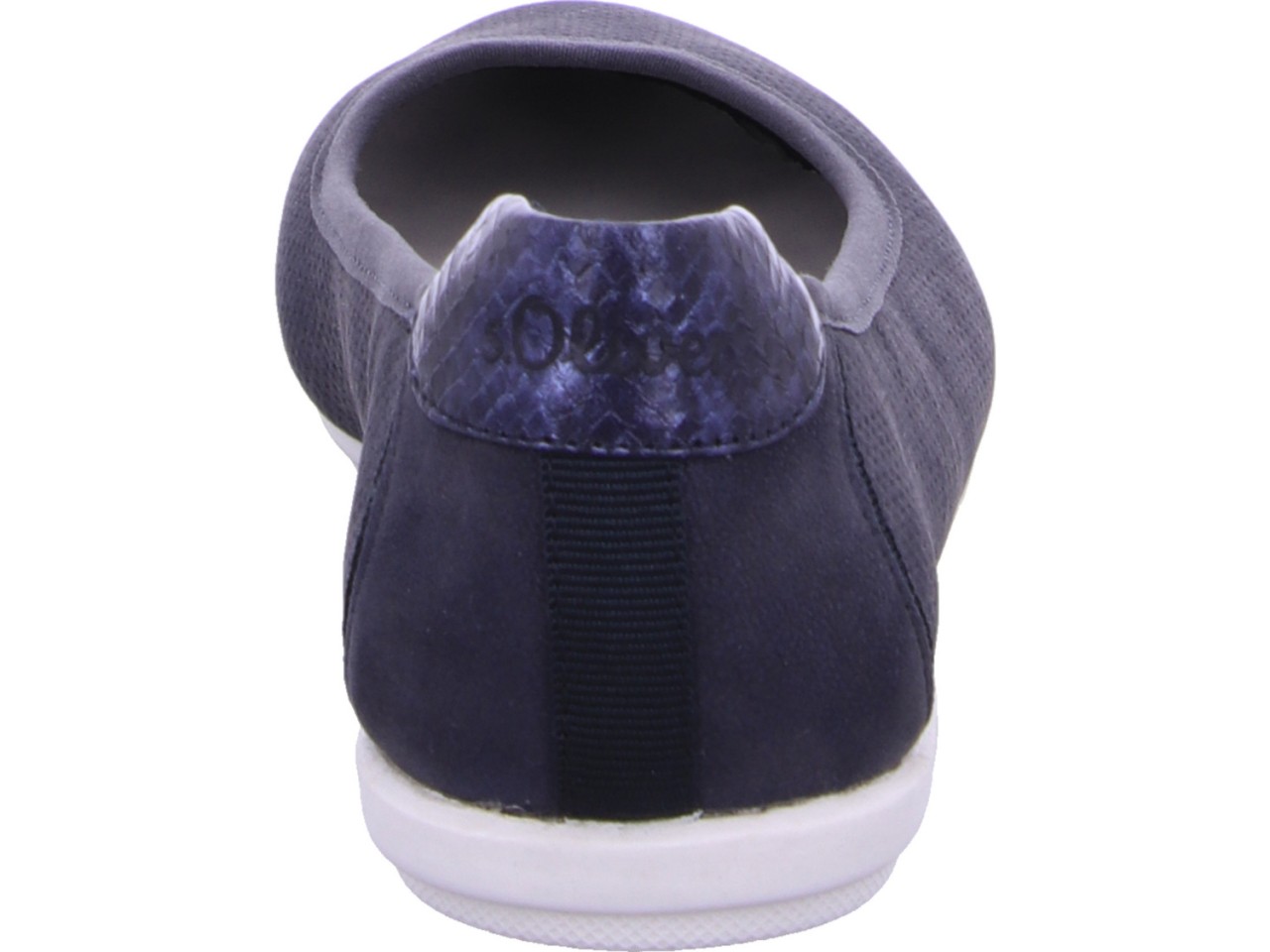 S.OLIVER Sportliche Slipper blau