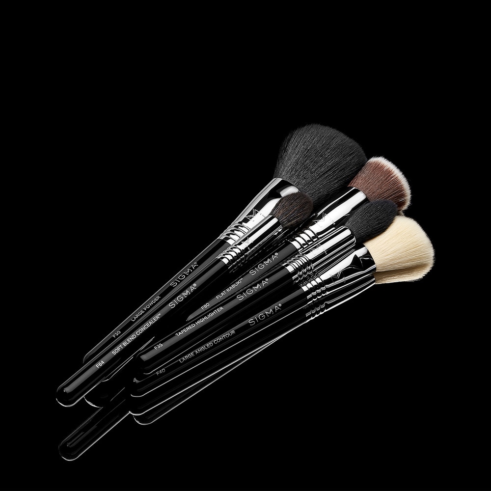 Sigma beauty Ensemble de pinceaux classiques pour levisage ensemble de pinceaux
