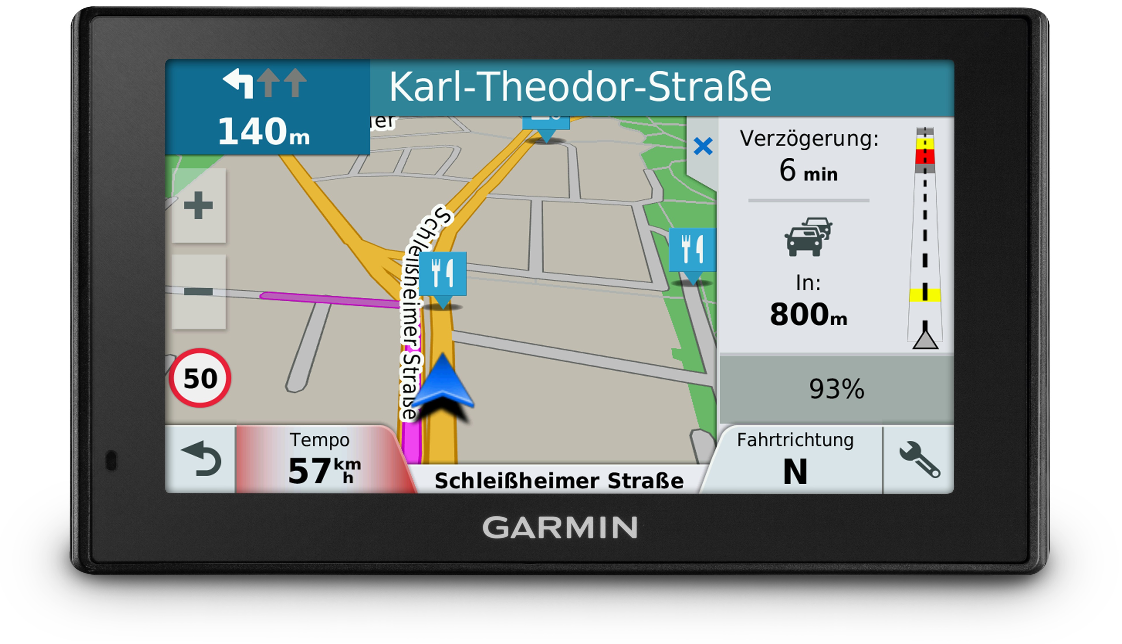 Navigationsgerät DriveSmart™ 51 LMT-D Europa von Garmin, 5 Zoll - ATU