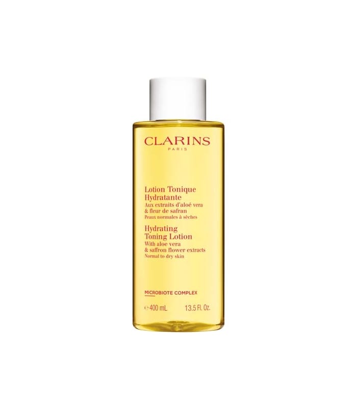 Clarins-LOTION TONIQUE HYDRATANTE-Aux extraits d'aloé vera & fleur de safran