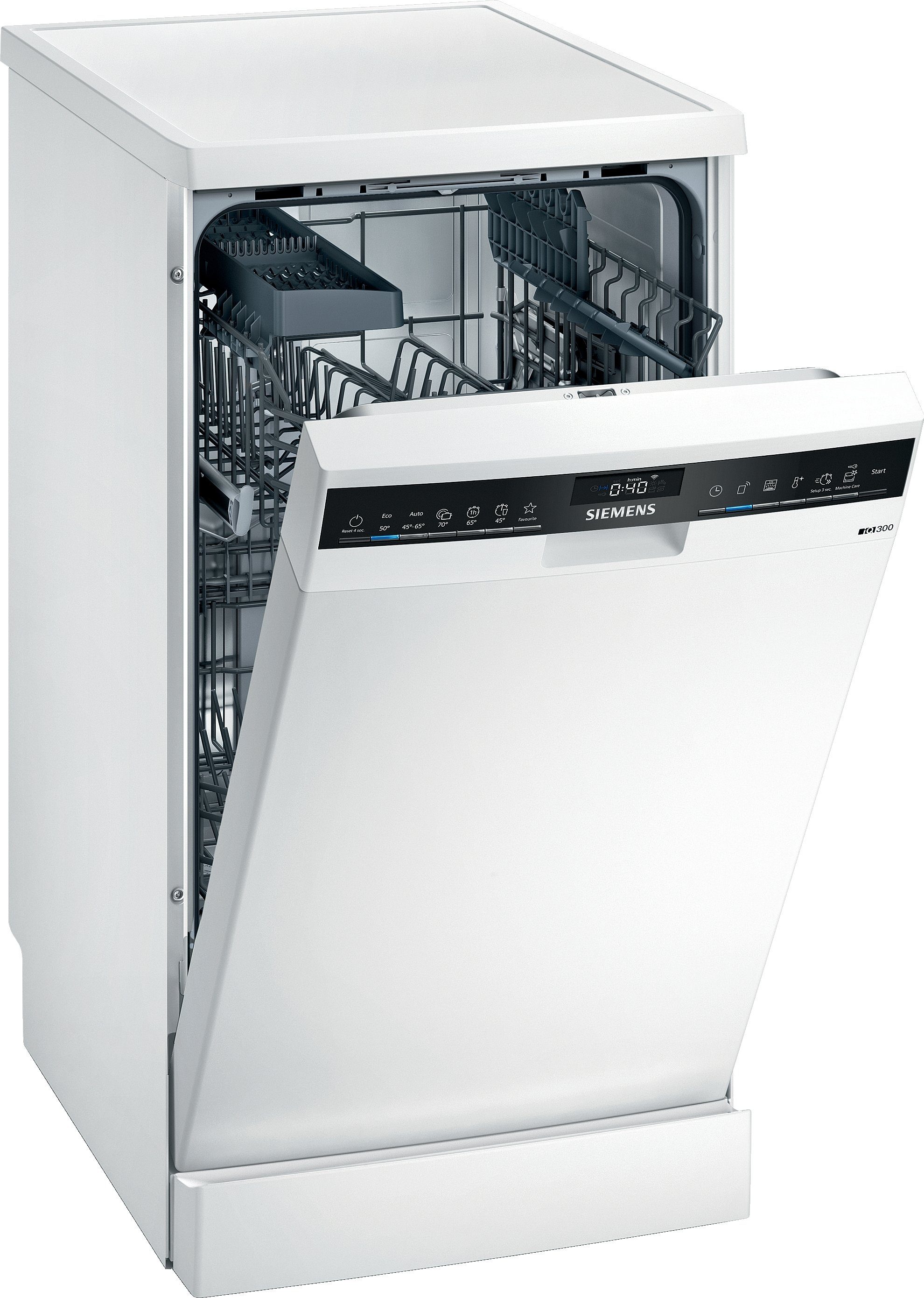 SIEMENS Standgeschirrspüler iQ300, SR23EW28KE, 9 Maßgedecke