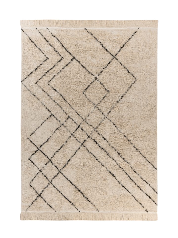 Kayoom Teppich Kessiah in Creme / Schwarz günstig kaufen