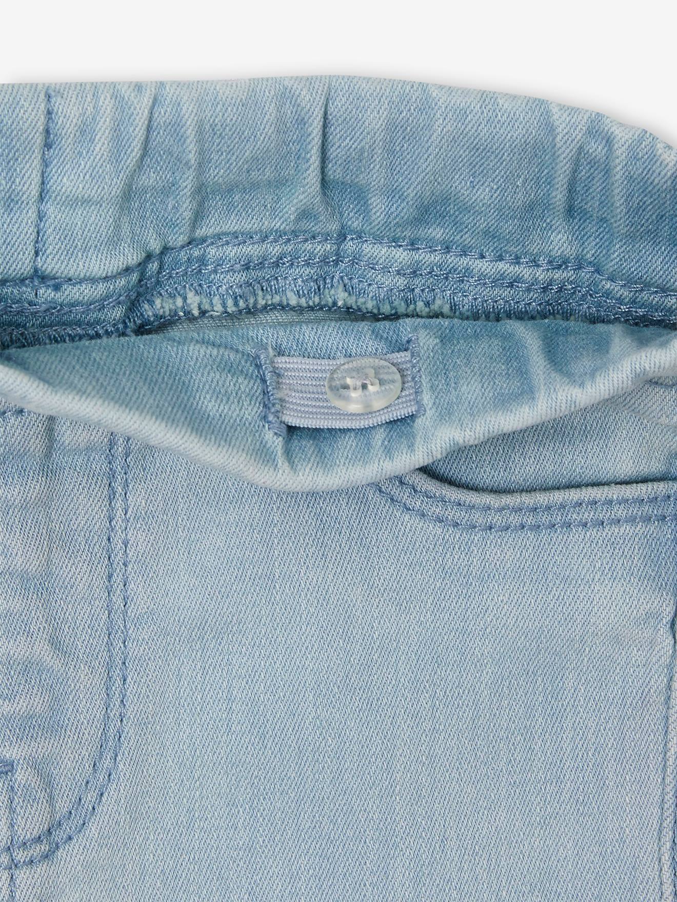 Jean tregging Basics fille stone
