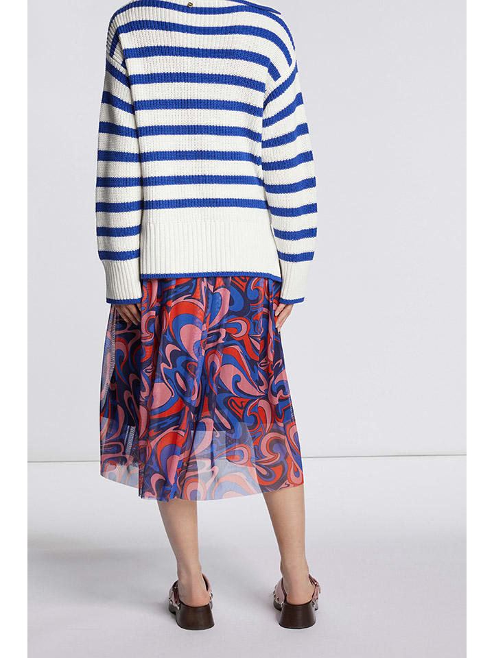 Rich & Royal Pullover in  Creme/ Blau günstig kaufen