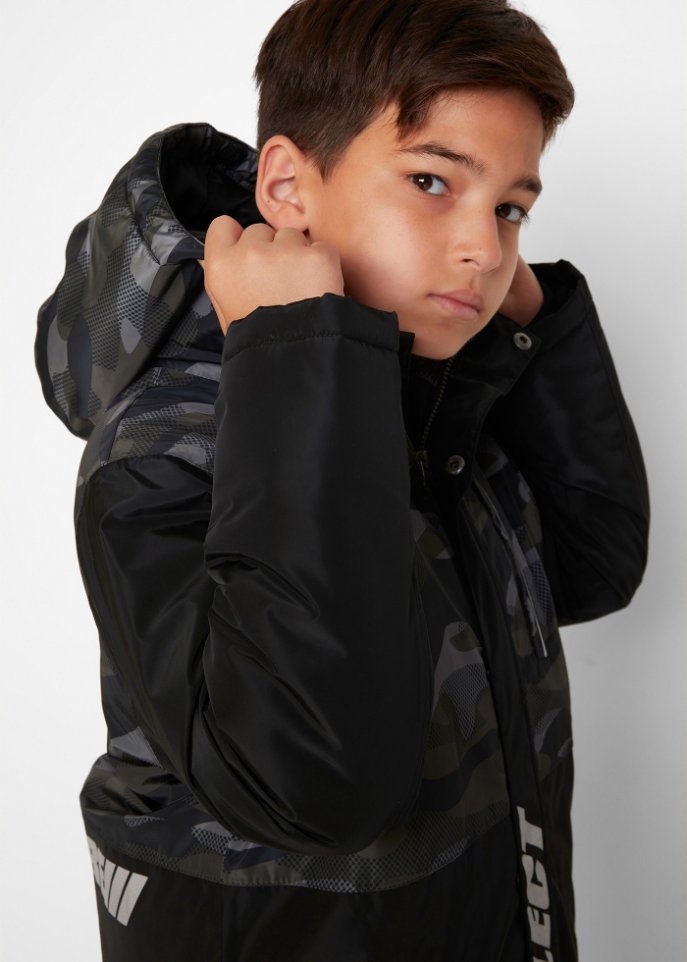 Jungen Anorak mit Kapuze