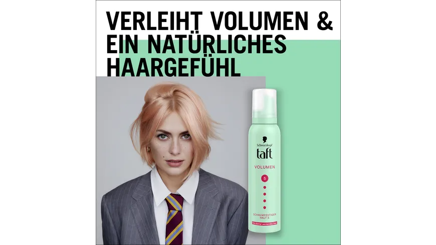 TAFT Schaumfestiger Volumen dünner werdendes Haar 150ml Haltegrad 5 - sehr starker Halt 150 ml