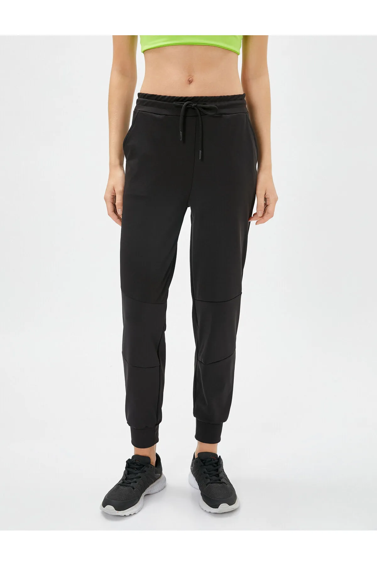 Koton  Jogger-Jogginghose mit hoher Taille und Tasche