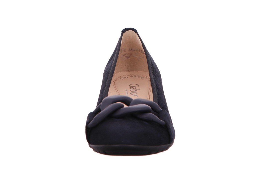 GABOR Ballerinas blau Gabor Comfort Eleganter Ballerina 22.625