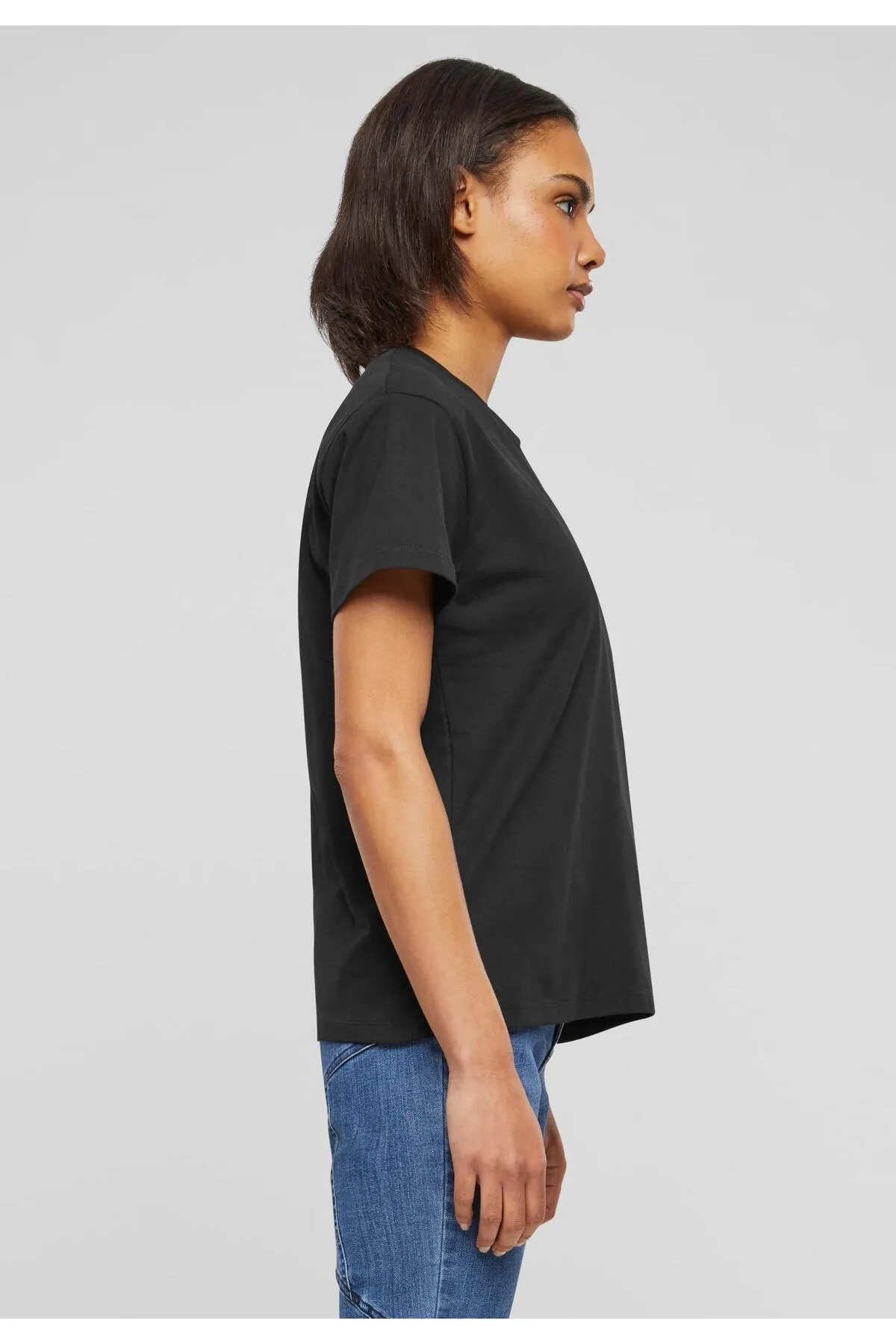 KARL KANI  Damen ESSKKW-T02BLK Small Signature Tee