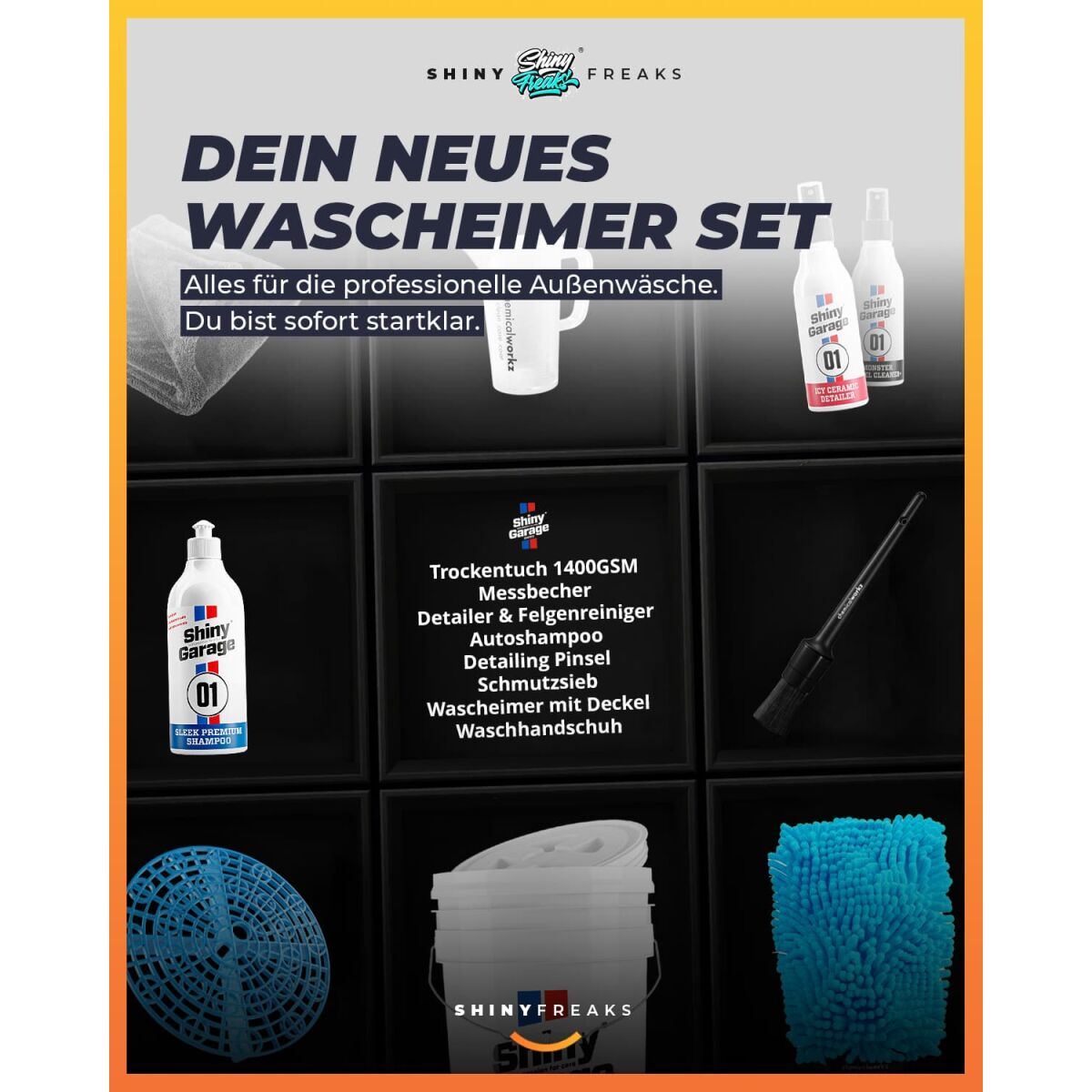 Shiny Garage - Wascheimer Set | Starter 19L